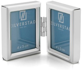 Ezüstszínű fém álló képkeret 9x5 cm Mini – Zilverstad
