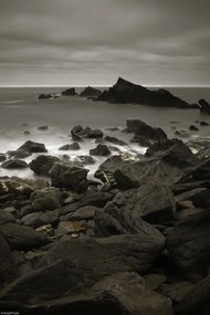 Poszter 20x30cm Sziklák a tengeren, Assaf Frank