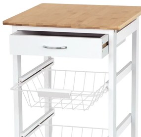 Fehér MDF Polcos Tároló. DR-043