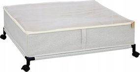 Ágyrács Válaszfalakkal És Kerekekkel Poliészter 66X60X22CM