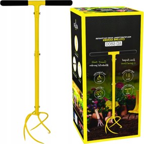 Kézi kultivátor Talajlazító Kerti Gyümölcstermesztő Levegőztető Eltávolítja a gyomokat