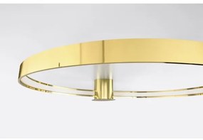 Thoro TH.252 - LED Mennyezeti lámpa RIO LED/50W/230V CRI90 3000K átm. 78 cm arany