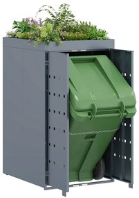 Kukás Tároló Virágzó Tetővel Egyszemélyes 240L Kukához