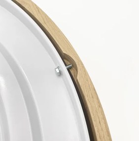 Brilagi - LED mennyezeti lámpatest CARVALHO 4xE27/60W/230V tölgy átm. 57,5 cm