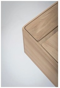 Fawn tömör tölgyfa komód fiókkal - Gazzda