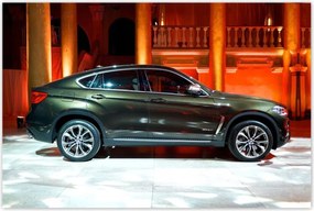 Poszterek 120x80 Bmw X6 Autó