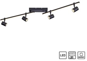 Paul Neuhaus 6525-18 - LED spotlámpa BARIK 4xGU10/4,5W/230V + LED/10W