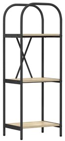 Könyvespolc sonoma tölgy 40 x 30 x 109 cm Faanyag
