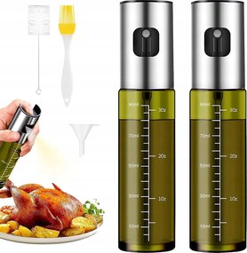 Konyhai Permetező Olaj Adagoló Üveg Spray 100 ML 2db