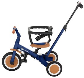 Petite&Mars PETITE&amp;MARS - Gyermek tricikli 5in1 TURBO Enigmatic Blue AG0731