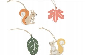 Őszi fa medálok 12db színes levelek