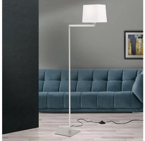 Orion Stl 12-1187/1 - Állólámpa CARLTON 1xE27/40W/230V fehér/matt króm