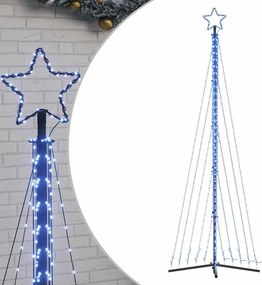 vidaXL kék LED karácsonyfa 495 LED 300,5 cm