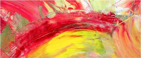 Absztrakció kép - festmény (120x50 cm)