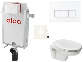 Fali WC szett Alca befalazáshoz + Ceramia S-Line Pro WC SIKOAP7