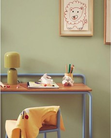 Gyerek íróasztal kőrisfa dekoros asztallappal 45x82 cm Tinn – Kave Home