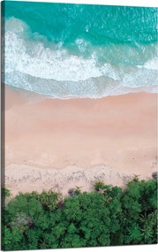 Vászonkép Tengerpart Hullámok Víz Természet 50x80 cm Ideális ajándék