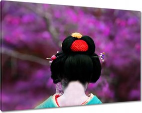 Festmények 100x70 Japán gésa