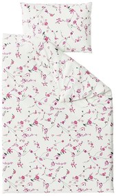 FLORAL CREAM krém krepp ágyneműhuzat Ágyneműhuzat mérete: 70 x 90 cm | 140 x 200 cm