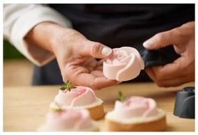 Szilikon sütőforma szett muffinhoz, 6 db-os ø 7 cm Rose – Blomsterbergs