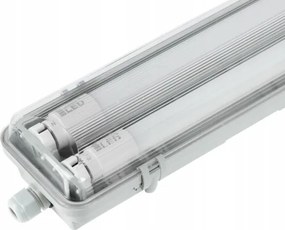 LED műszaki fénycsöves lámpatest T8 2xG13/10W/230V 6000K 60 cm IP65 fehér