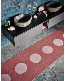 Világospiros kültéri-beltéri szőnyeg 70x50 cm Vera Pop Blush – Pappelina