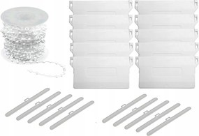 89 Mm-es Lamella Akasztó Lánc Verticali Függőleges Redőnyökhöz