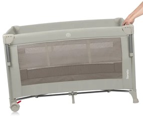 Lionelo - ELLEN 3 az 1-ben utazóágy, homokbézs