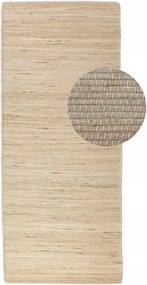 Juta járda a nappaliba 80x200cm,bézs natúr juta szőnyeg