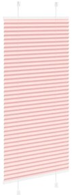 pliszírozott redőny rózsaszín 65x150 cm szövetszélesség 64,4 cm