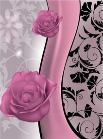 Fotótapéta Rózsák vinil elegancia és stílus 184x254 +ragasztó