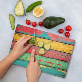 Edzett üveg vágódeszka 20x30 cm