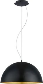 EGLO 94936 GAETANO Modern Függesztett Lámpa Fekete, Arany E27 IP20