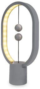 Mini ovális mágneses LED lámpa ezüst: ezüst
