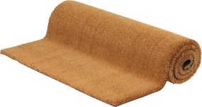 vidaXL természetes színű rojtos kókuszrost lábtörlő 100 x 300 cm