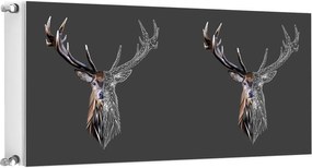 Mágneses Radiátorszőnyeg 120x60 Szarvas Fotótapéta