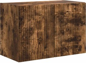 vidaXL TV Fali Szekrény Füstölt tölgy 59,5 x 31 x 40 cm Faanyag