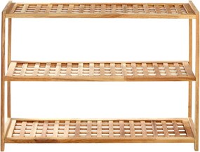 Natúr színű diófa cipőtartó – Premier Housewares