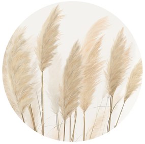 Kör alakú fotótapéta Pampas 125 x 125 cm, 2 rész