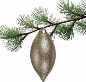Karácsonyfa gömb Ovális karácsonyfadíszek Karácsonyra