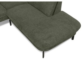 Sötétzöld sarokkanapé (jobb oldali) Gomero – Scandic