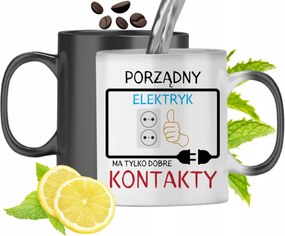 Mágikus Bögre Villanyszerelőknek Színváltós Nyomtatott Fényképpel