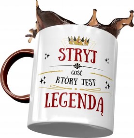 Bordó Bögre Bácsinak Születésnapra Ajándék Nyomtatott Fotóval