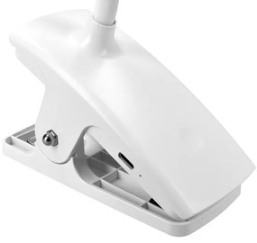 Solight WO3001-W- LED Dimmelhető flexibilis lámpa klipsszel LED/2W/5V 3000/4000/6500K fehér