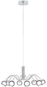Eglo 39149 - LED Mennyezeti függesztékes lámpa MALAGÓN 8xLED/3,3W
