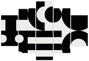 Kép - Geometriai absztrakció N⁰3 (150x105 cm)