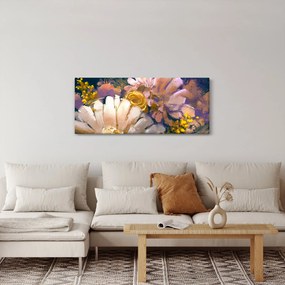 Virágok képe (120x50 cm)