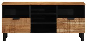 TV Szekrény 100x33,5x46 cm Tömör Akácfából