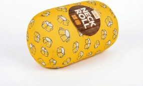 Utazó párna BEER NECK ROLL 30x15 cm, sárga