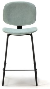 Világoskék bárszék szett 2 db-os (ülésmagasság 66 cm) Arus – Marckeric